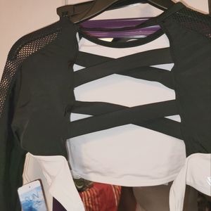 Long sleeve Swim top